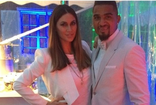 Boateng e Satta, un party per il ‘complimese’ del figlio