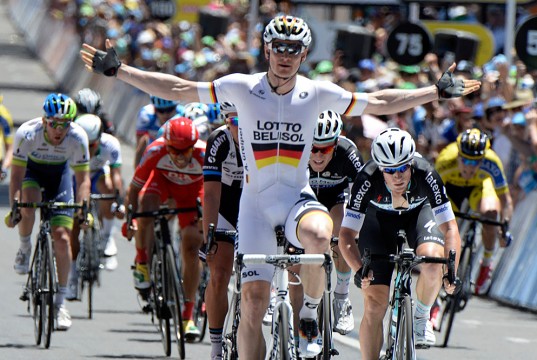 Tour de France: lo sprint parla ancora tedesco, vince Greipel