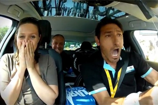 Trentin-Sagan photo finish, le urla di Bramati (video)