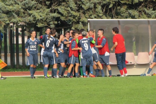 Calcio femminile: impresa Orobica, Res Roma in vetta sola