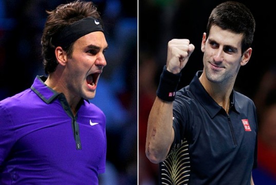 ATP Finals: Federer e Djokovic di un altro pianeta