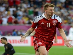 Resurrezione Bendtner, la Juventus è dimenticata