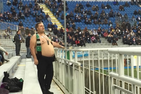 La storia di Franz, l’unico tifoso del Pordenone presente a Novara: la parte bella del calcio