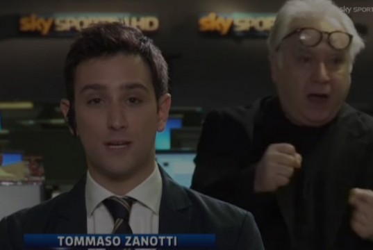 Sky, Sconcerti esulta in diretta al gol della Fiorentina: scoppiano le polemiche? (VIDEO)