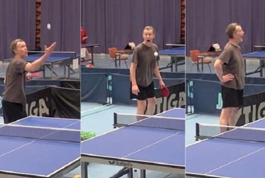 Ping pong, ecco il colpo del secolo (VIDEO) ping pong
