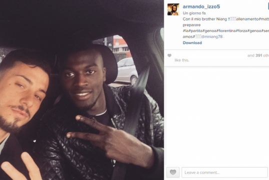 Genoa: il balletto di Izzo e Niang (VIDEO)