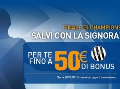 #VinciconJuve, la Snai lancia una promozione speciale per la finale di Champions League