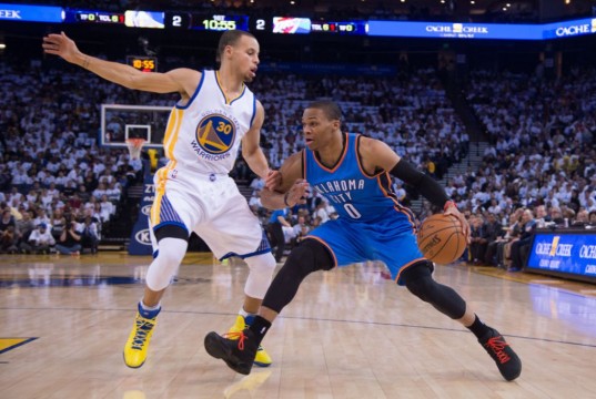 Russell Westbrook vs Stephen Curry