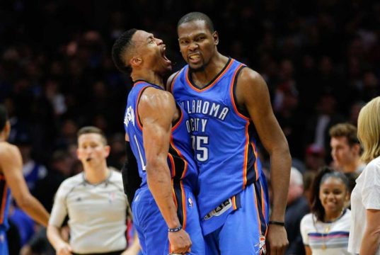 NBA Playoffs, la top 5 del primo turno della Western Conference Westbrook e Durant