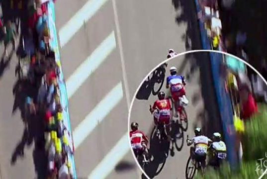 Tour de France, giallo a Vittel: espulso Peter Sagan sagan-cavendish