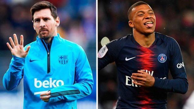 messi mbappe