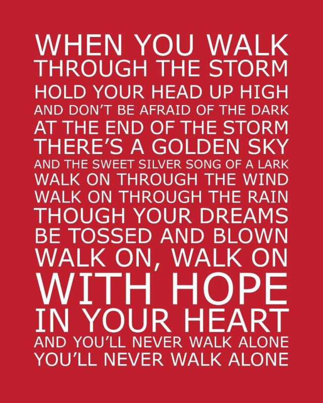 “You’ll Never Walk Alone”: la vera storia dell’inno del Liverpool.