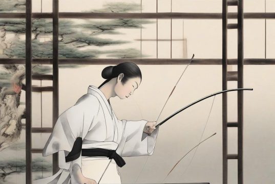 La meditazione zen nel tiro con l’arco giapponese Kyudo